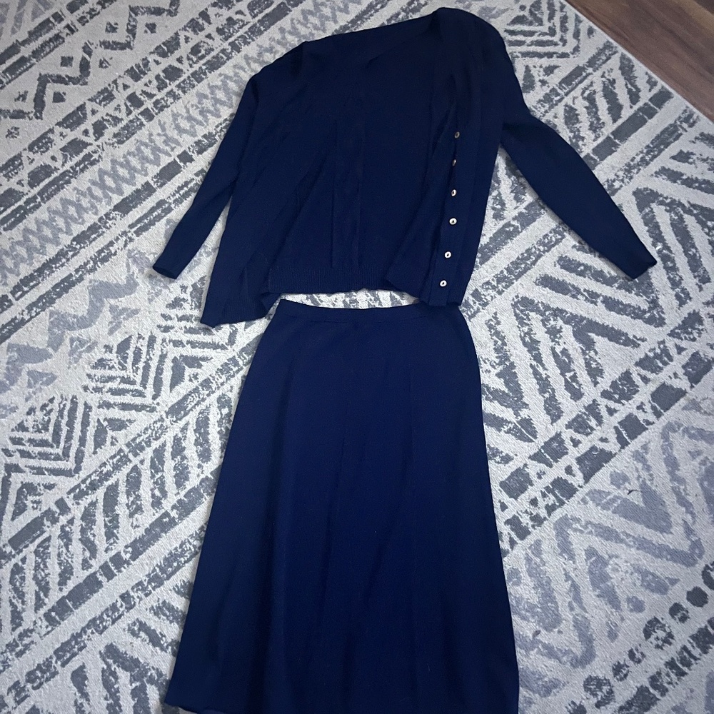 Sweater and skirt set